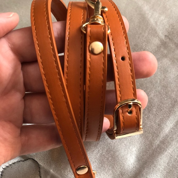 Crossbody Bag Strap Replacement Light Browm - Picture 2 of 5
